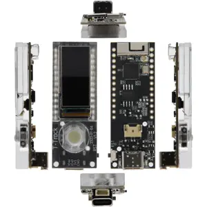 Placa ESP32-S3 con pantalla AMOLED 1.1'' y mini trackball