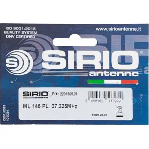 Antena CB [~15 km] alto desempenho - 145cm