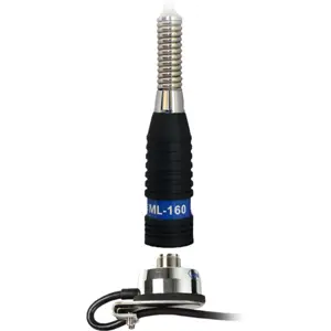 Antena CB [~15 km] alto desempenho - 145cm (5m RG174 - PL259)