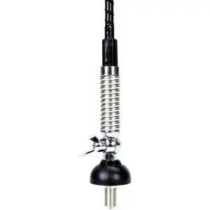 Antena CB [~10 km] c/ inclinação - 59cm (4m RG58 - PL259)