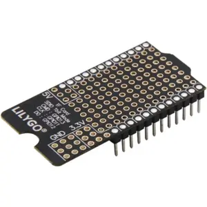Placa de Expansão p/ T-Display-S3 c/ Slot para cartão microSD e Pinos Macho