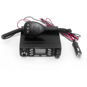 Estação de rádio CB compacta 4W AM-FM 40CH 12-24Vdc (c/ ficha isqueiro)