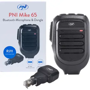 Microfone sem Fio + Dongle RJ11-Bluetooth - canal duplo (compatível c/ HP6500 e HP7120)