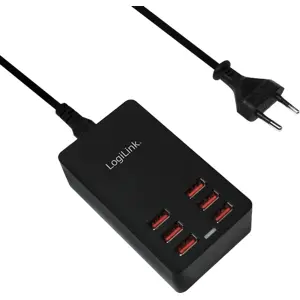 Estação de carregamento 32W 6.4A - 6x USB-A