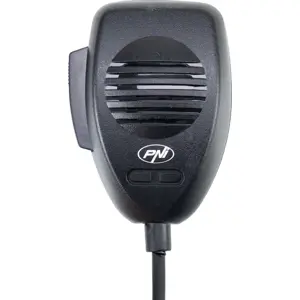 Microfone Electret 4 pinos p/ Rádios CB