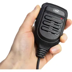 Estação de rádio CB Dual Watch c/ ecrã a cores 4W AM-FM 40CH 12-24Vdc
