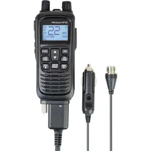 Rádio CB portátil 4W 40CH AM-FM sem fio 1800mAh + adaptador de isqueiro 12Vdc