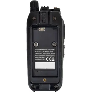 Rádio portátil marítimo VHF 2/5W 88CH Dual Watch - recarregável 1800mAh - IP67