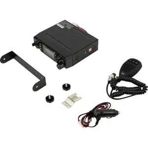 Estação de rádio CB Dual Watch c/ ecrã multicor 4W AM-FM 40CH 12-24Vdc