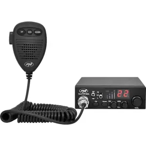 Estação de rádio CB [1 DIN] 4W AM-FM 40CH 12-24Vdc