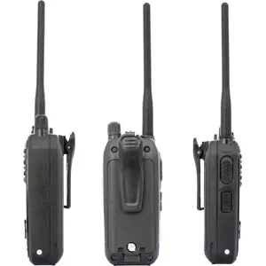 Rádio portátil marítimo VHF 2/5W 88CH Dual Watch - recarregável 1800mAh - IP67