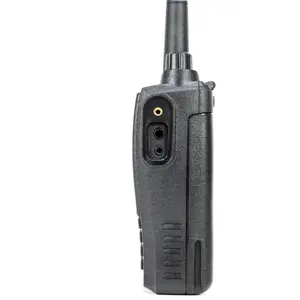 Walkie-talkie 128 canais 10Km PMR446 c/ rádio FM + base de carregamento - IP67