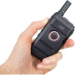 Walkie-talkie compacto 16 canais 5Km PMR446 VOX recarregável USB