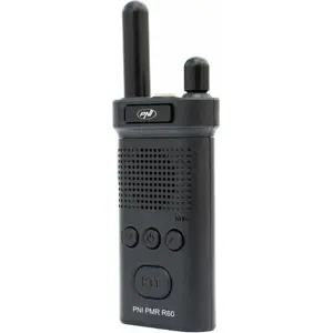 Walkie-talkie compacto 16 canais PMR446 VOX SOS - recarregável via USB-C
