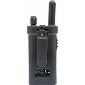 Walkie-talkie compacto 16 canais PMR446 VOX SOS - recarregável via USB-C