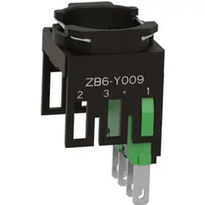 Corpo para botão de controlo c/ bloco contacto NO da série Harmony XB6 Ø16mm