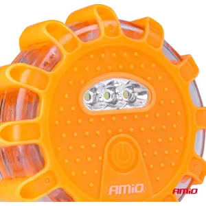 Luz LED de emergência de segurança magnética para viaturas (3xAAA) - IP67