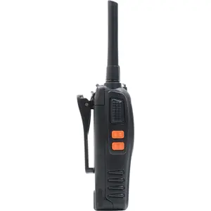 Kit de 2 Walkie-talkies 16 canais PMR446 10km c/ auscultadores + base de carregamento
