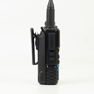 Rádio estação portátil VHF/UHF dualband 5W 200 canais - FM / VOX - recarregável