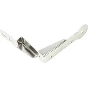 Suporte para montagem de antena CB em aço Inox p/ pára-Sol (viaturas DAF XG)