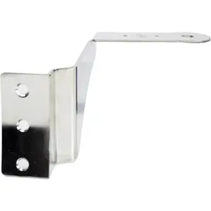 Suporte para montagem de antena CB em aço Inox p/ pilar da porta (viaturas DAF XF)