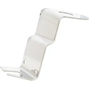 Suporte universal em Z para montagem de antena CB no capot / bagageira em aço inox