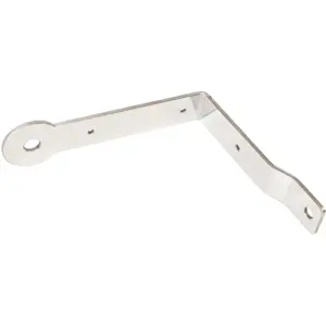 Suporte para montagem de antena CB em aço Inox p/ pára-Sol (viaturas Volvo FH)