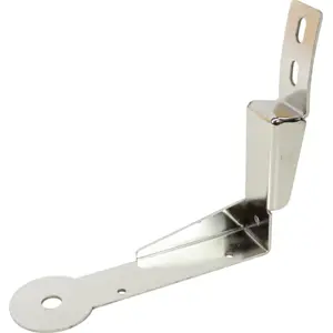 Suporte para montagem de antena CB em aço Inox p/ pára-Sol (viaturas DAF XG)