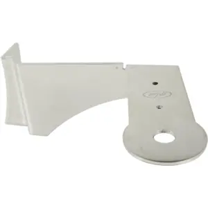 Suporte para montagem de antena CB em aço Inox p/ pilar da porta (viaturas DAF XF)