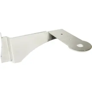 Suporte para montagem de antena CB em aço Inox p/ pilar da porta (viaturas DAF XF)