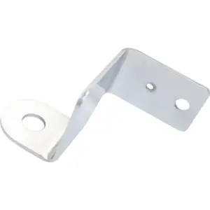 Suporte para montagem de antena CB em aço Inox p/ pára-Sol (viaturas Volvo FH)