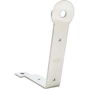Suporte para montagem de antena CB em aço Inox p/ pára-Sol (viaturas Volvo FH)