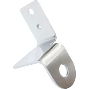 Suporte para montagem de antena CB em aço Inox p/ pára-Sol (viaturas Volvo FH)