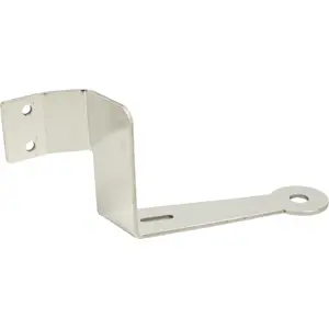 Suporte para montagem de antena CB em aço Inox p/ pilar da porta (viaturas SCANIA R/S/G)