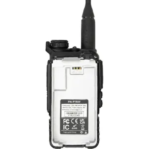 Rádio estação portátil VHF/UHF dualband 5W 200 canais - FM / VOX - recarregável