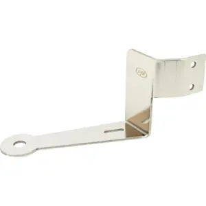 Suporte para montagem de antena CB em aço Inox p/ pilar da porta (viaturas SCANIA R/S/G)