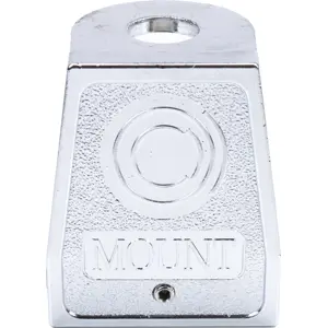 Suporte universal para montagem de antena CB em rebordos - inclinável