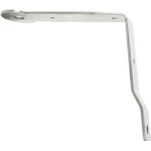 Suporte para montagem de antena CB em aço Inox p/ pára-Sol (viaturas Volvo FH)
