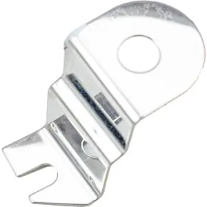 Suporte universal em Z para montagem de antena CB no capot / bagageira em aço inox