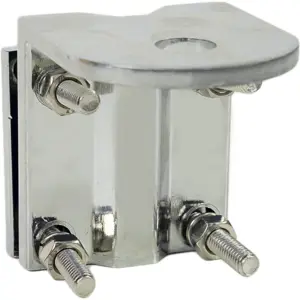 Suporte universal para montagem de antena CB em barras verticais