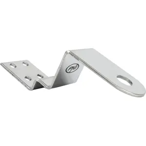 Suporte para montagem de antena CB em aço Inox p/ porta (viaturas MAN)