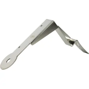 Suporte para montagem de antena CB em aço Inox p/ pára-Sol (viaturas DAF XG)
