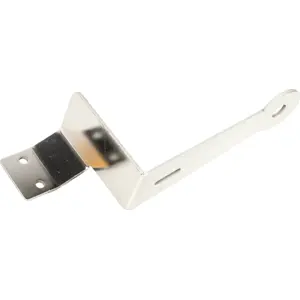 Suporte para montagem de antena CB em aço Inox p/ pilar da porta (viaturas SCANIA R/S/G)