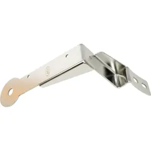 Suporte para montagem de antena CB em aço Inox p/ pára-Sol (viaturas DAF XG)