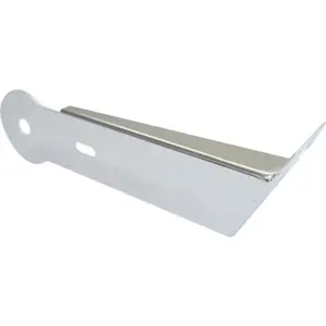 Suporte para montagem de antena CB em aço Inox p/ pára-Sol (viaturas SCANIA)