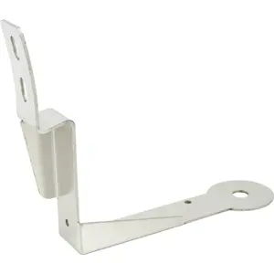 Suporte para montagem de antena CB em aço Inox p/ pára-Sol (viaturas DAF XG)