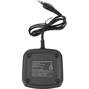 Rádio estação portátil VHF/UHF dualband 5W 200 canais - FM / VOX - recarregável