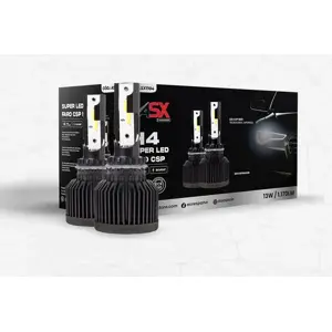 Lâmpada SUPER LED CSP 13W 1170lm (homologada) - H4 - [2 unid.]