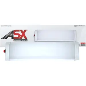 Luminária LED de interior para veículos 12V-48V 12W 1500lm 6000K - 280x72mm