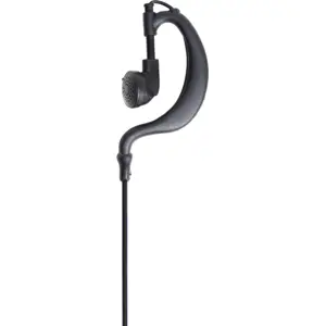 Auricular c/ suporte auditivo e microfone (duplo-Jack) para estações rádio PMR (Midland)